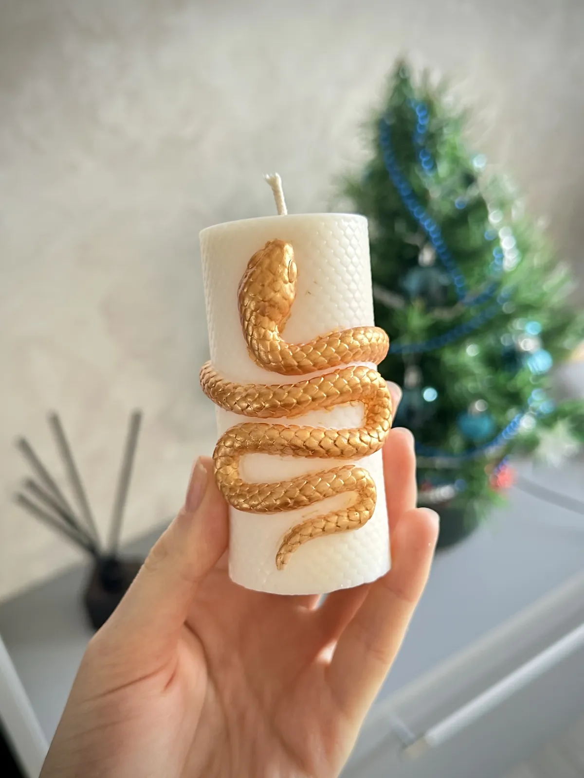 Свічка "Змія"